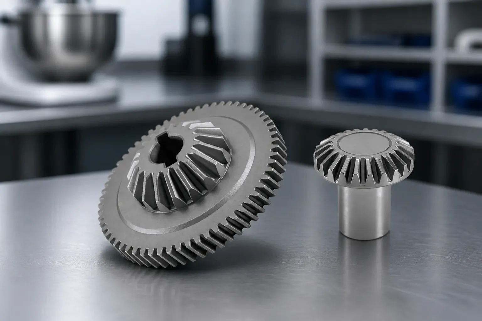 Stand Mixer Gear Hub Kit in use