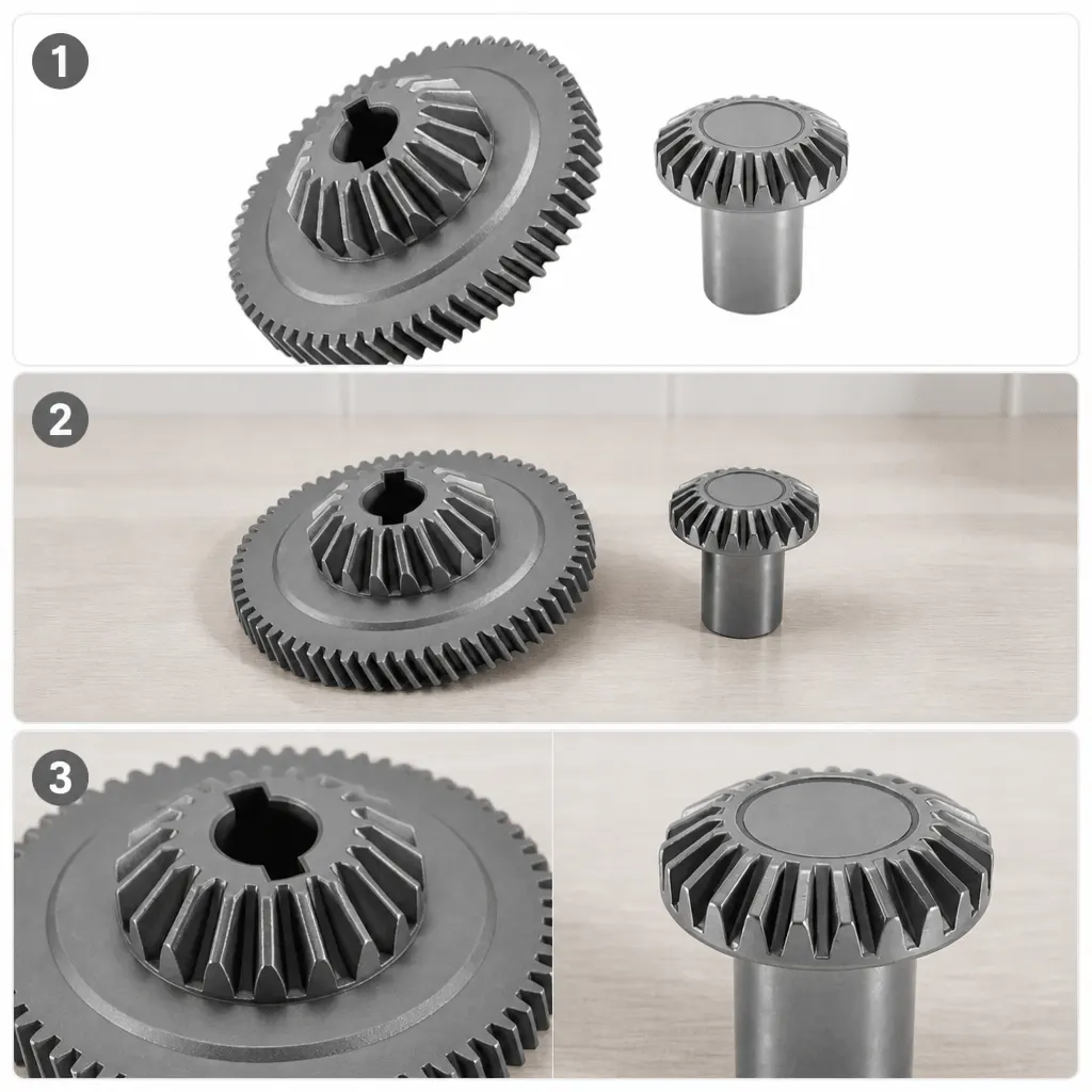 Stand Mixer Gear Hub Kit setup and use views